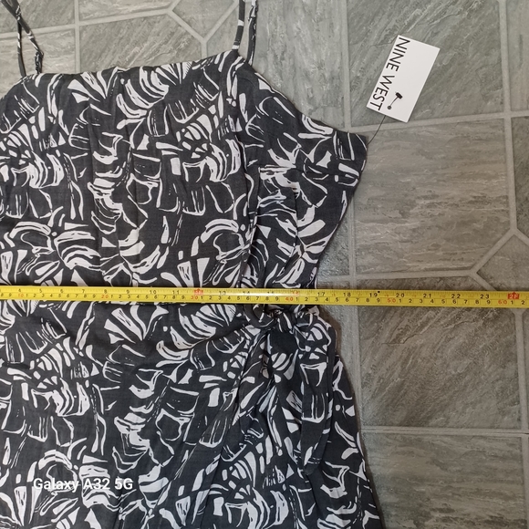 Nine West Black and White Sleeveless Sundress Size XL - Picture 11 of 13